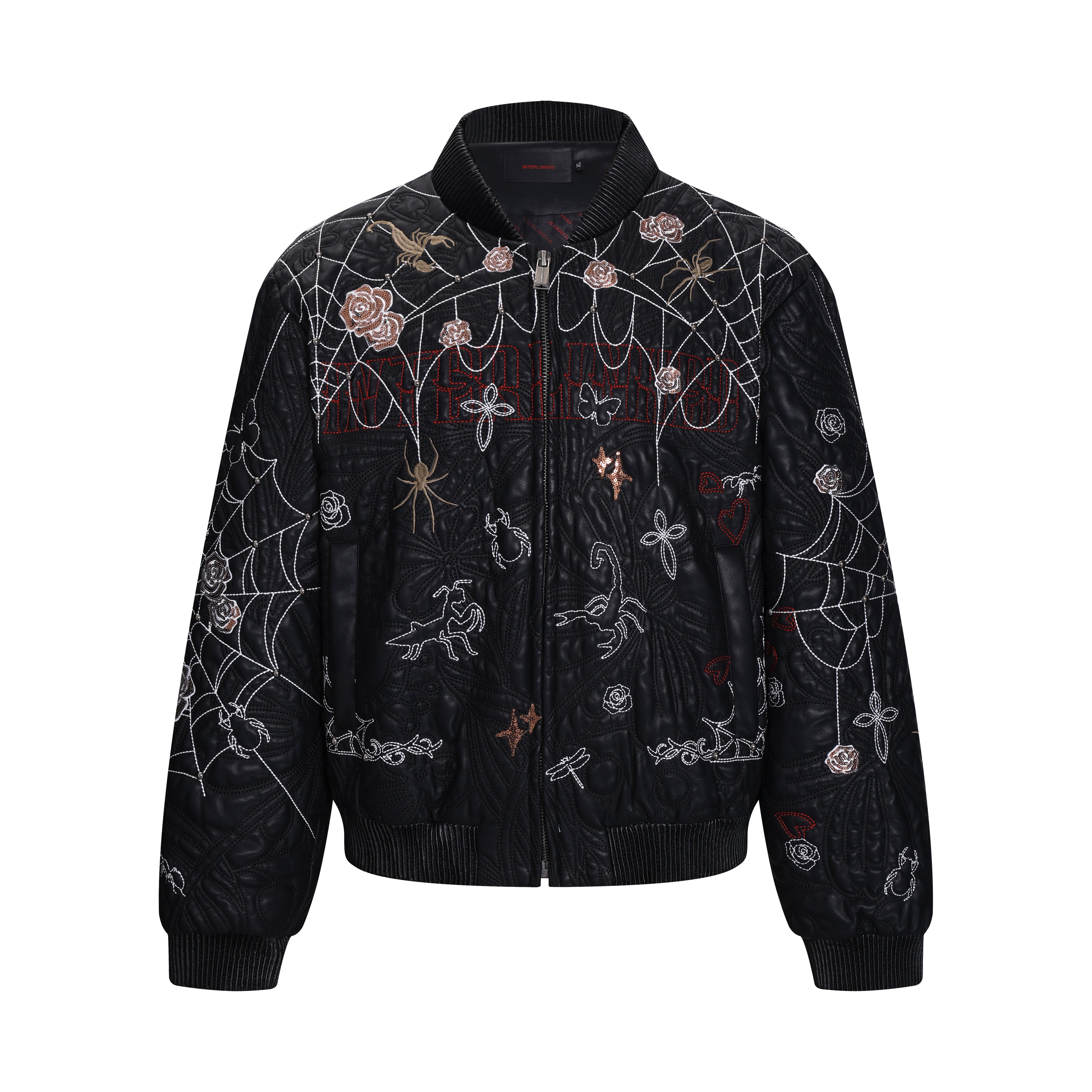 Embroidered Printed Sequin Jacket
