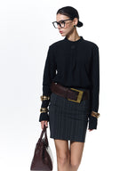 Elegant Textured Long Shirt
