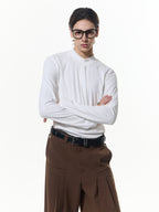 Elegant Textured Long Shirt