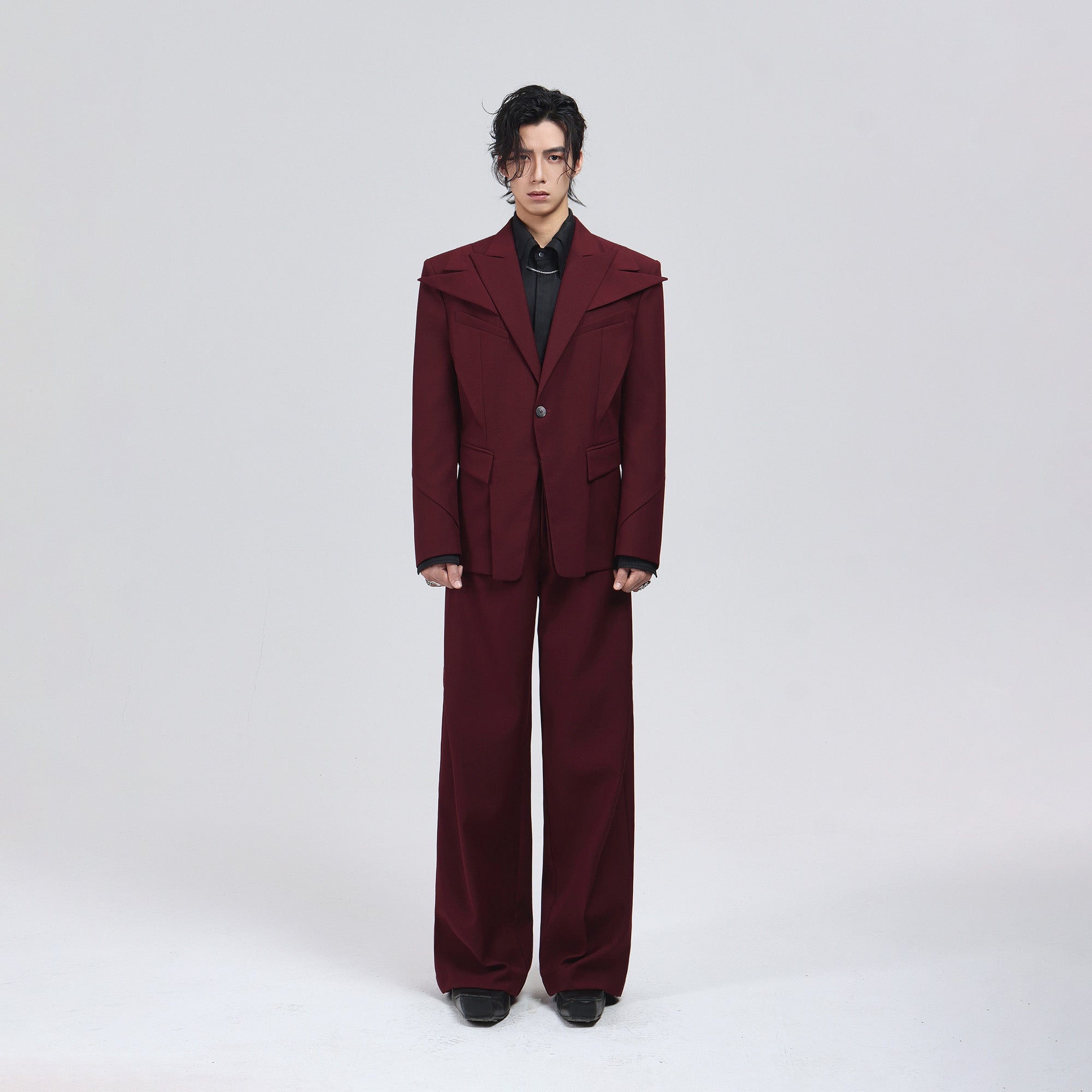 Waist-Cinching Suit