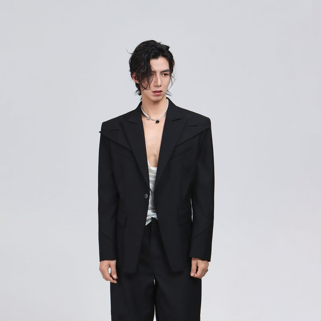 Waist-Cinching Suit