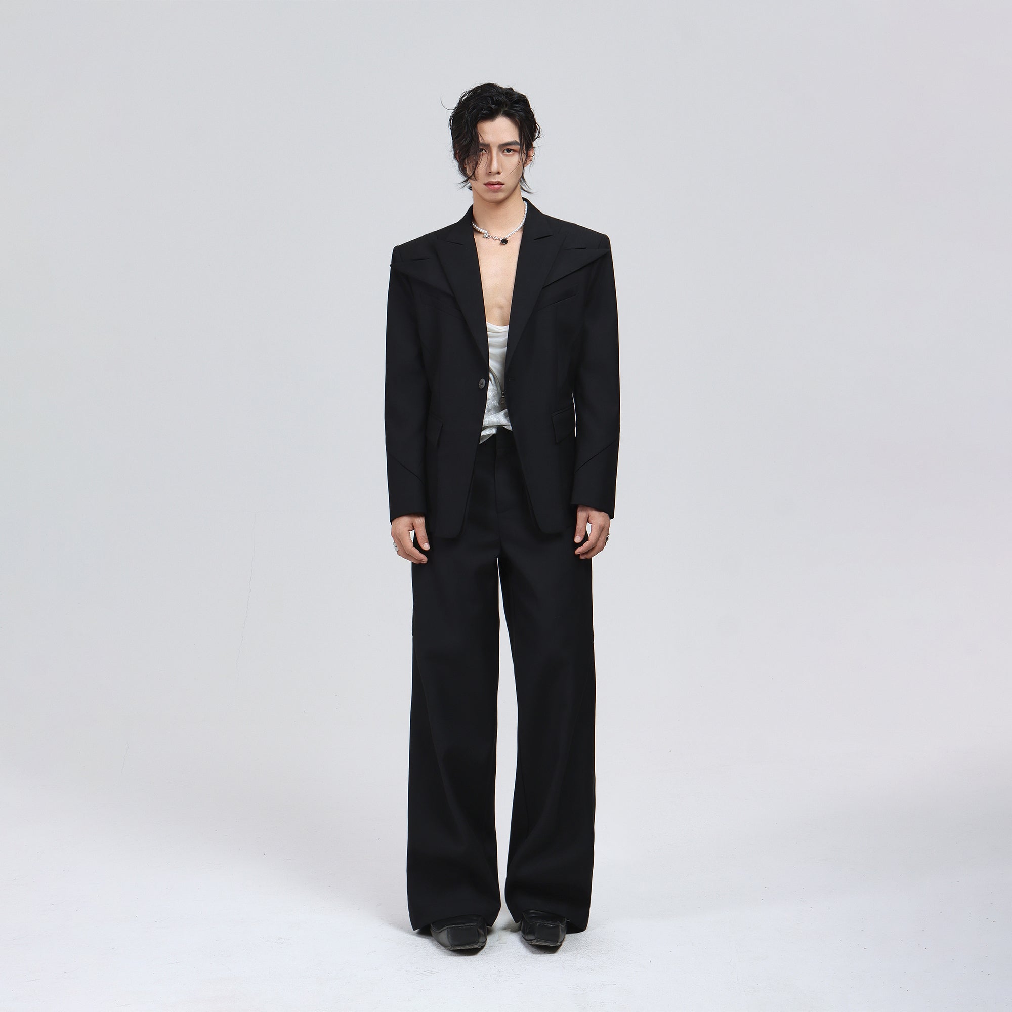 Waist-Cinching Suit