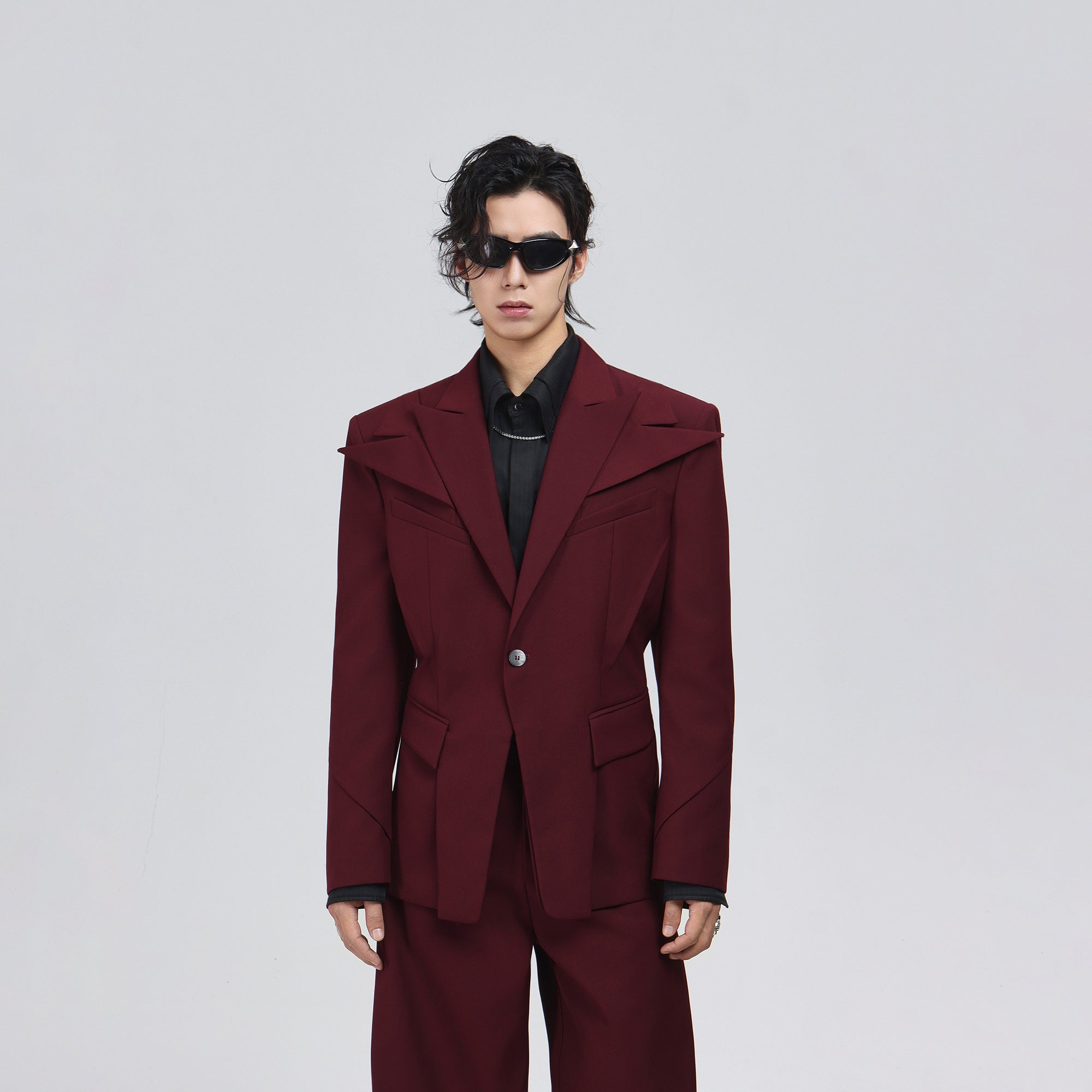 Waist-Cinching Suit