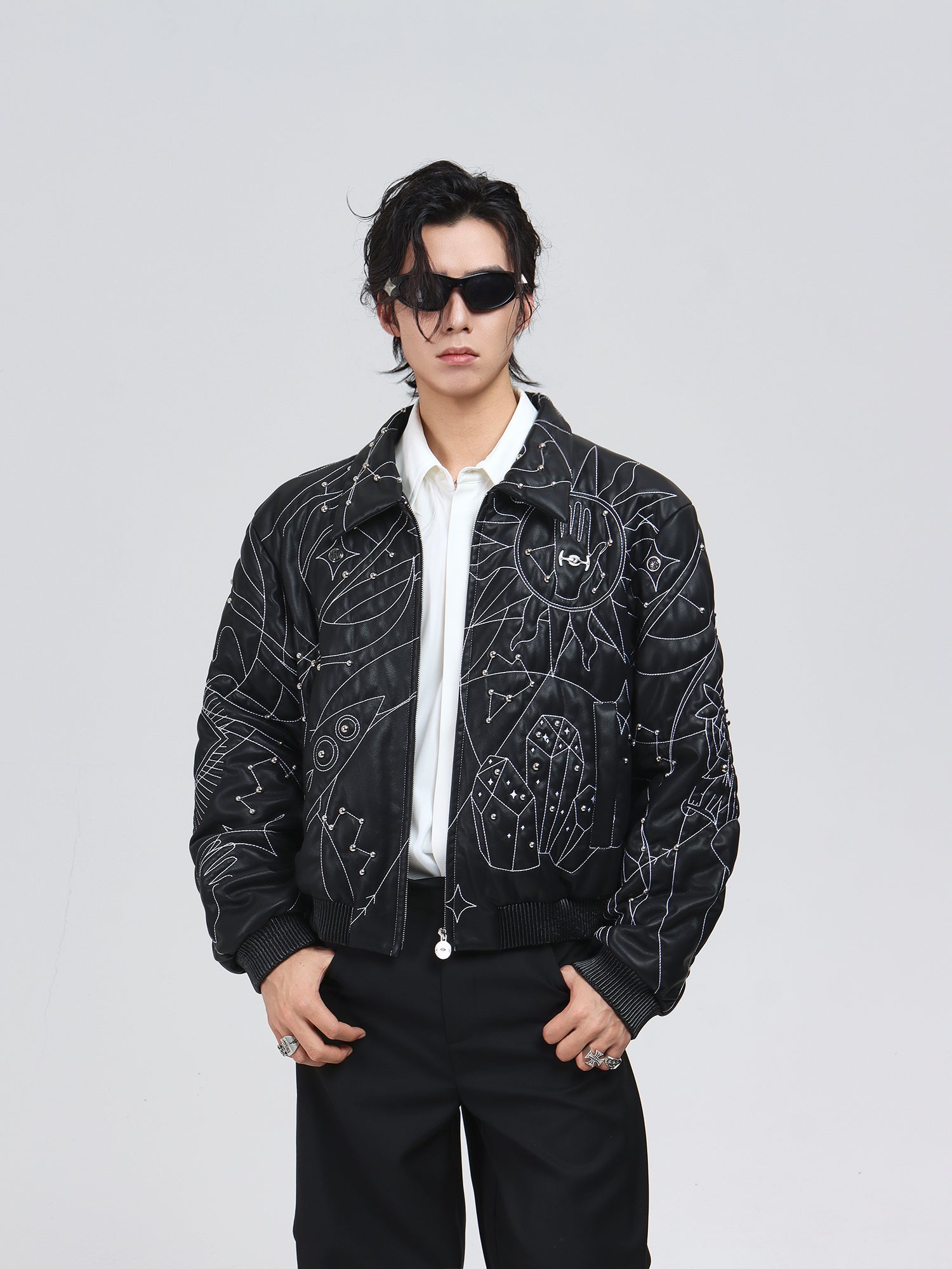 Bright Line Design Jacket