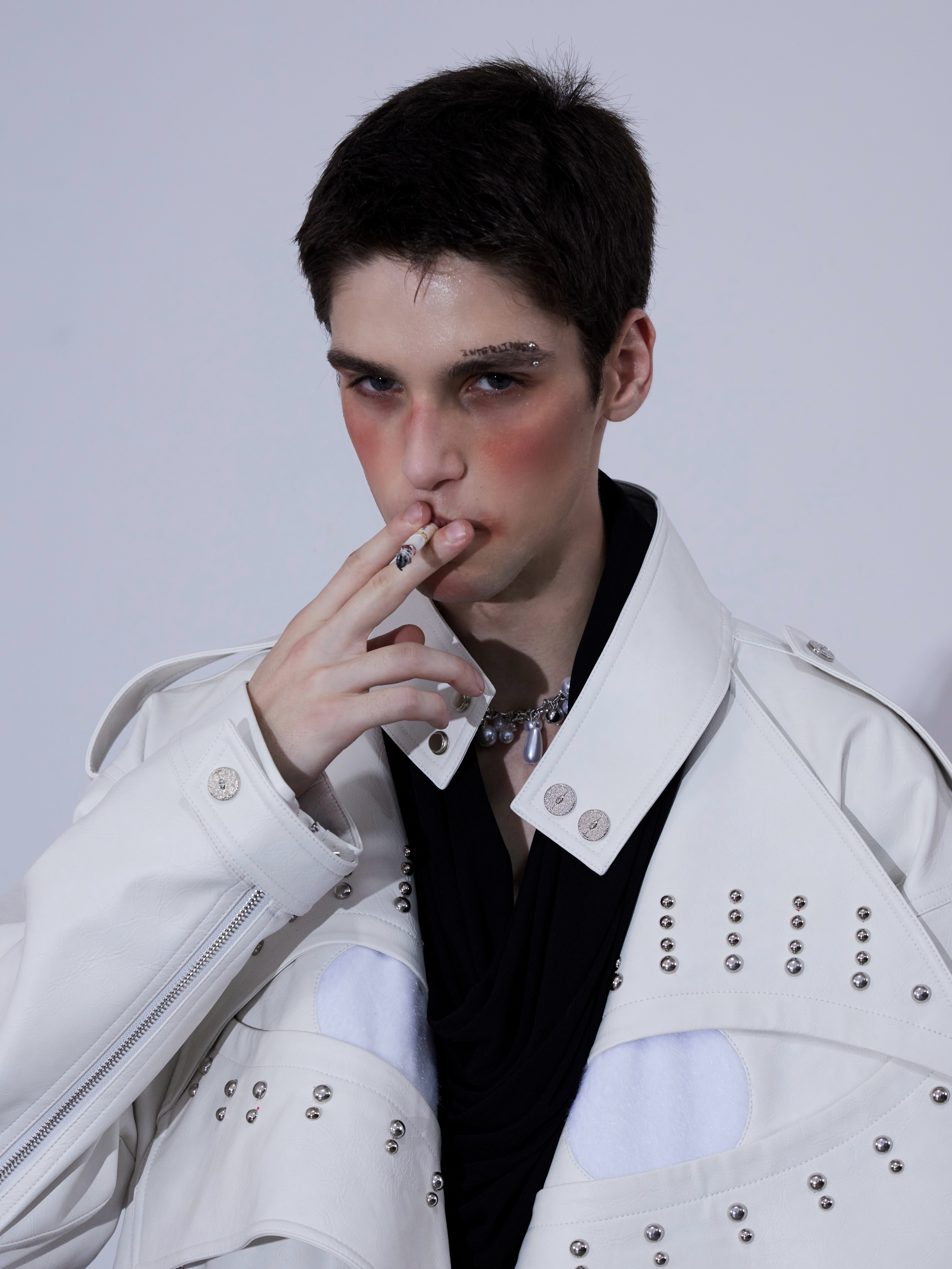 Studded Lapel Jacket