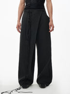 Multi-Wear Deconstructed Wide Leg Waist
