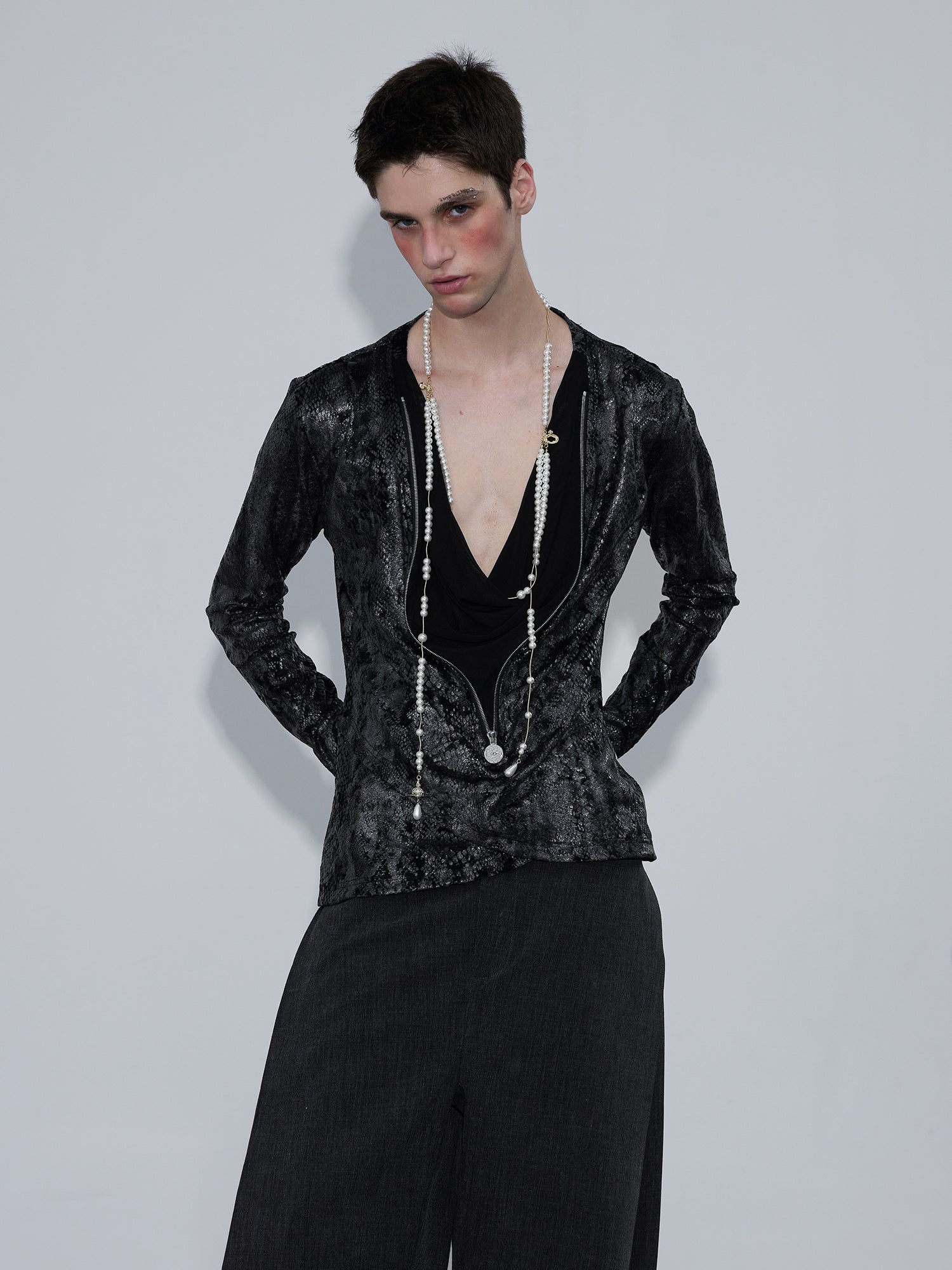 Slim Lapel  Long Sleeve