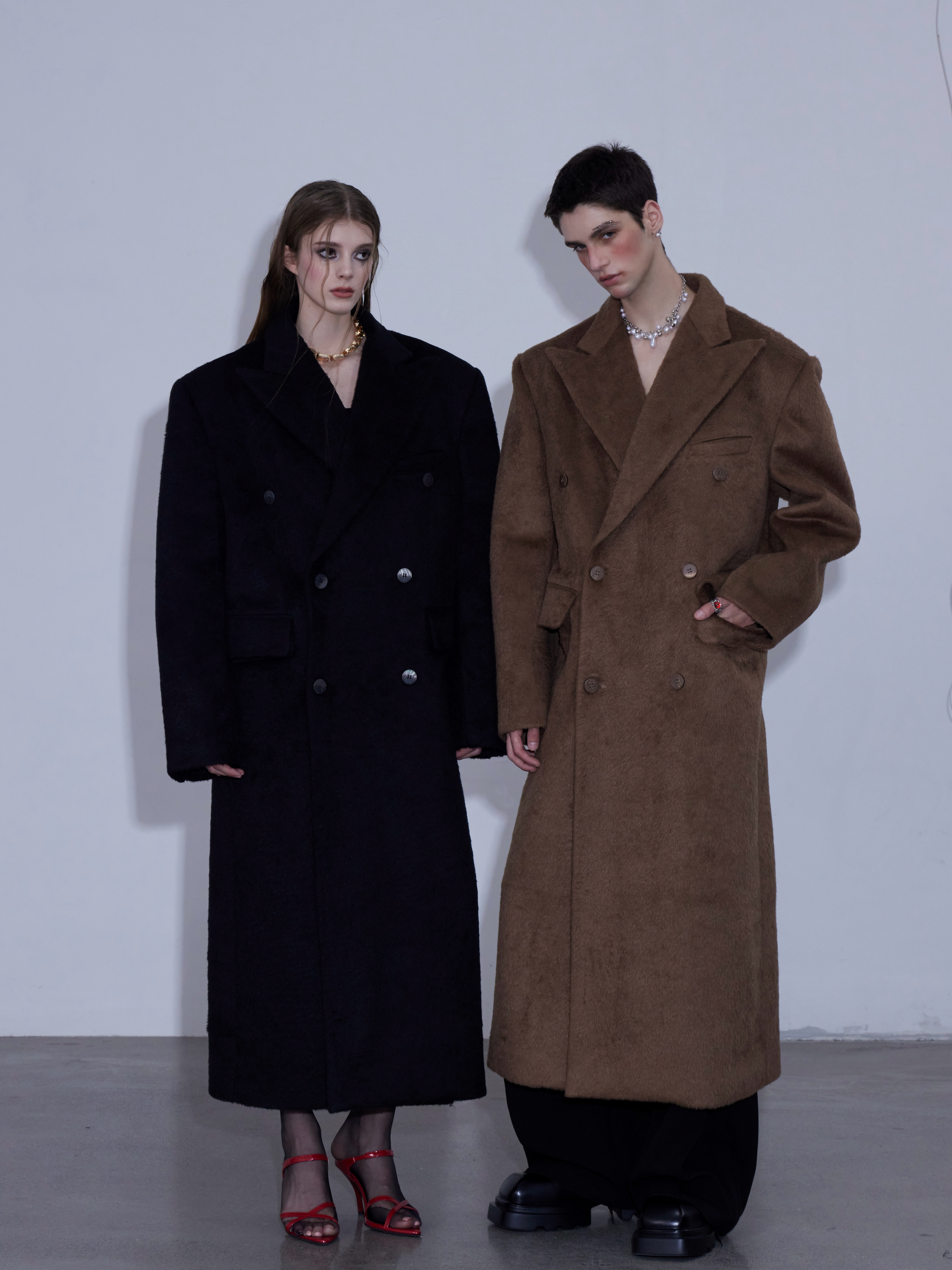 Double-Breasted Coat