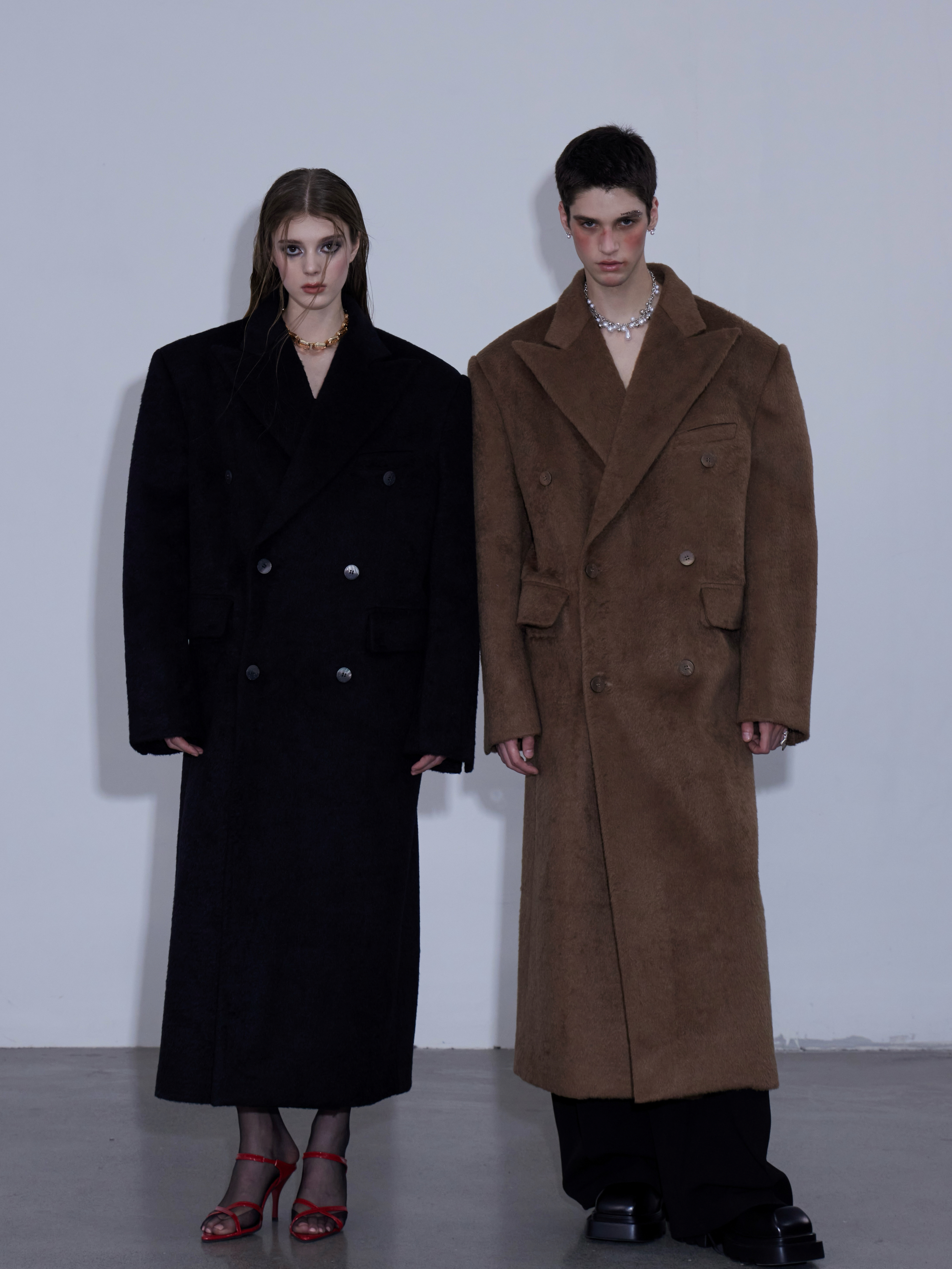Double-Breasted Coat