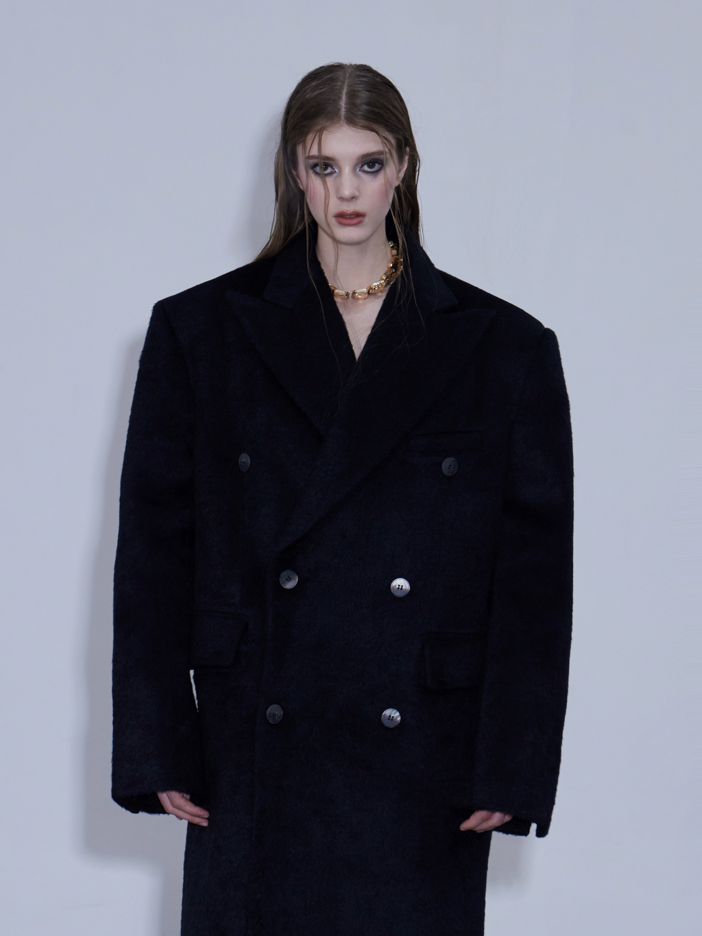 Double-Breasted Coat