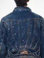 Retro Denim Suit-Jacket