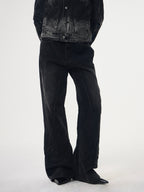 Retro Denim Suit-Jean