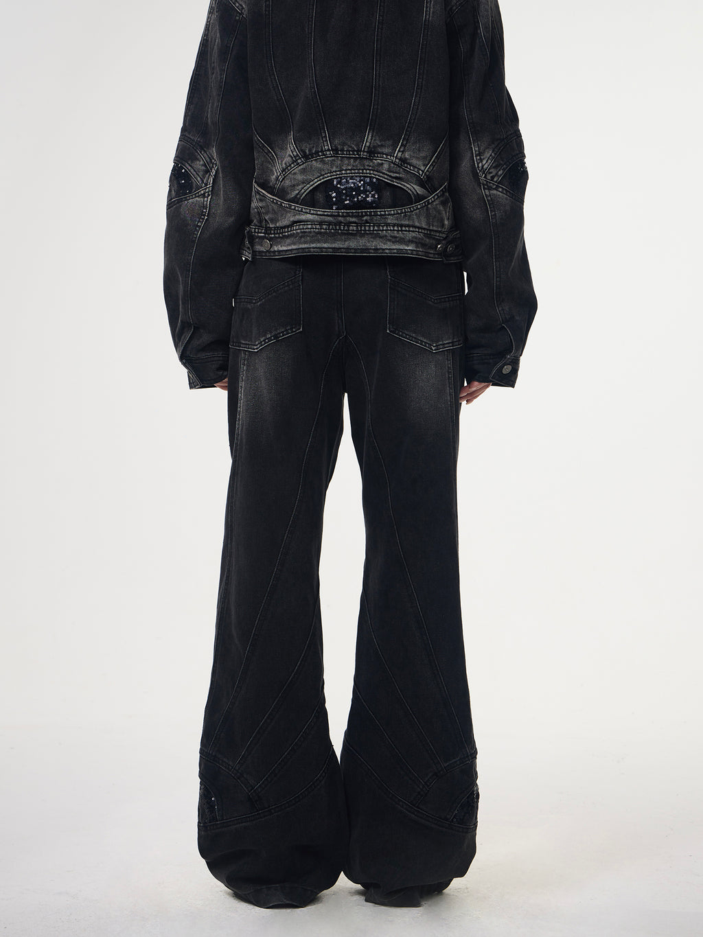 Retro Denim Suit-Jean