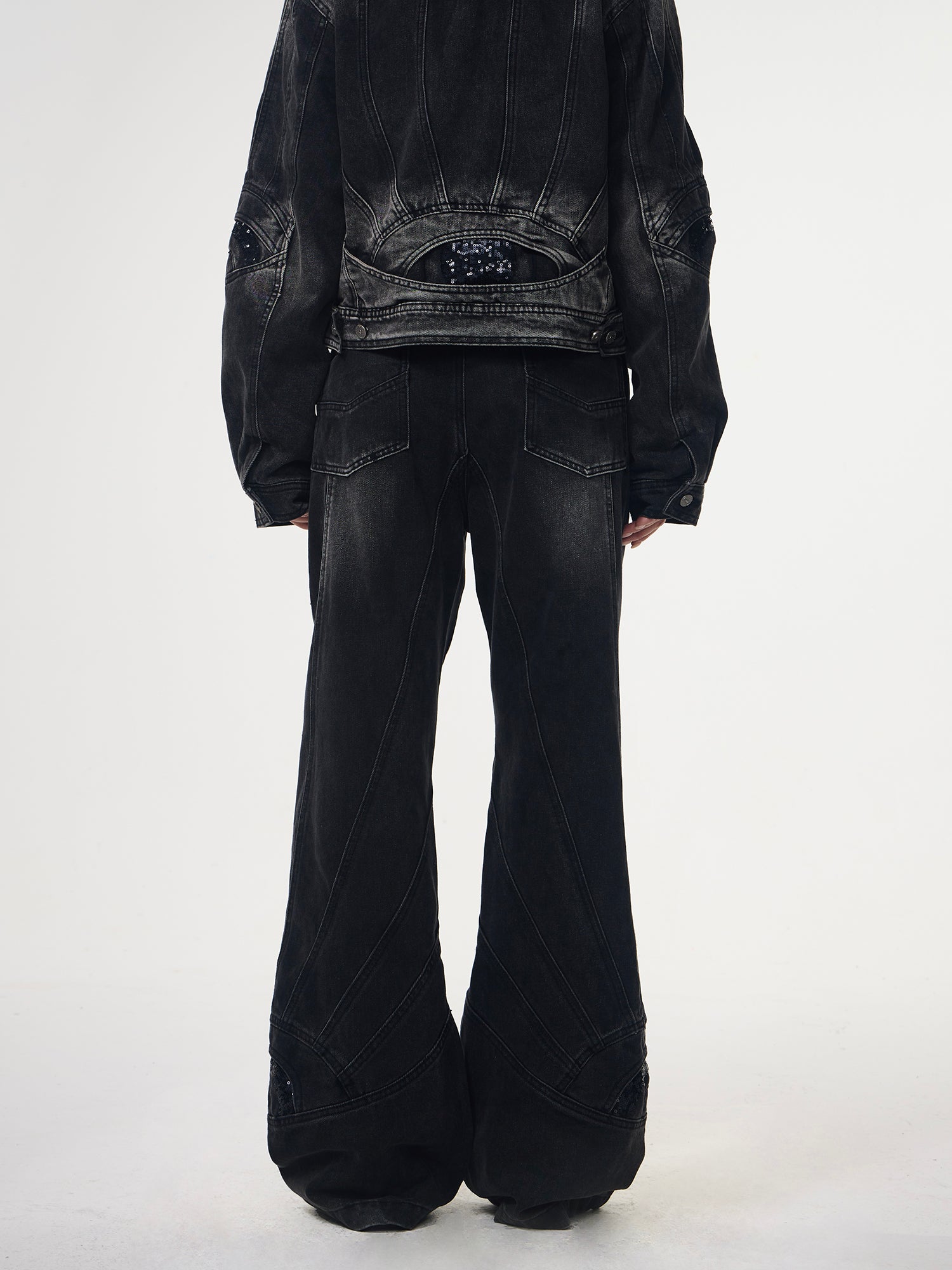 Retro Denim Suit-Jean