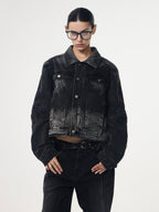 Retro Denim Suit-Jacket