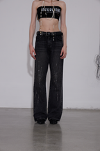 Hot Rhinestone  Jeans