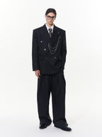 Striped Silhouette Suit