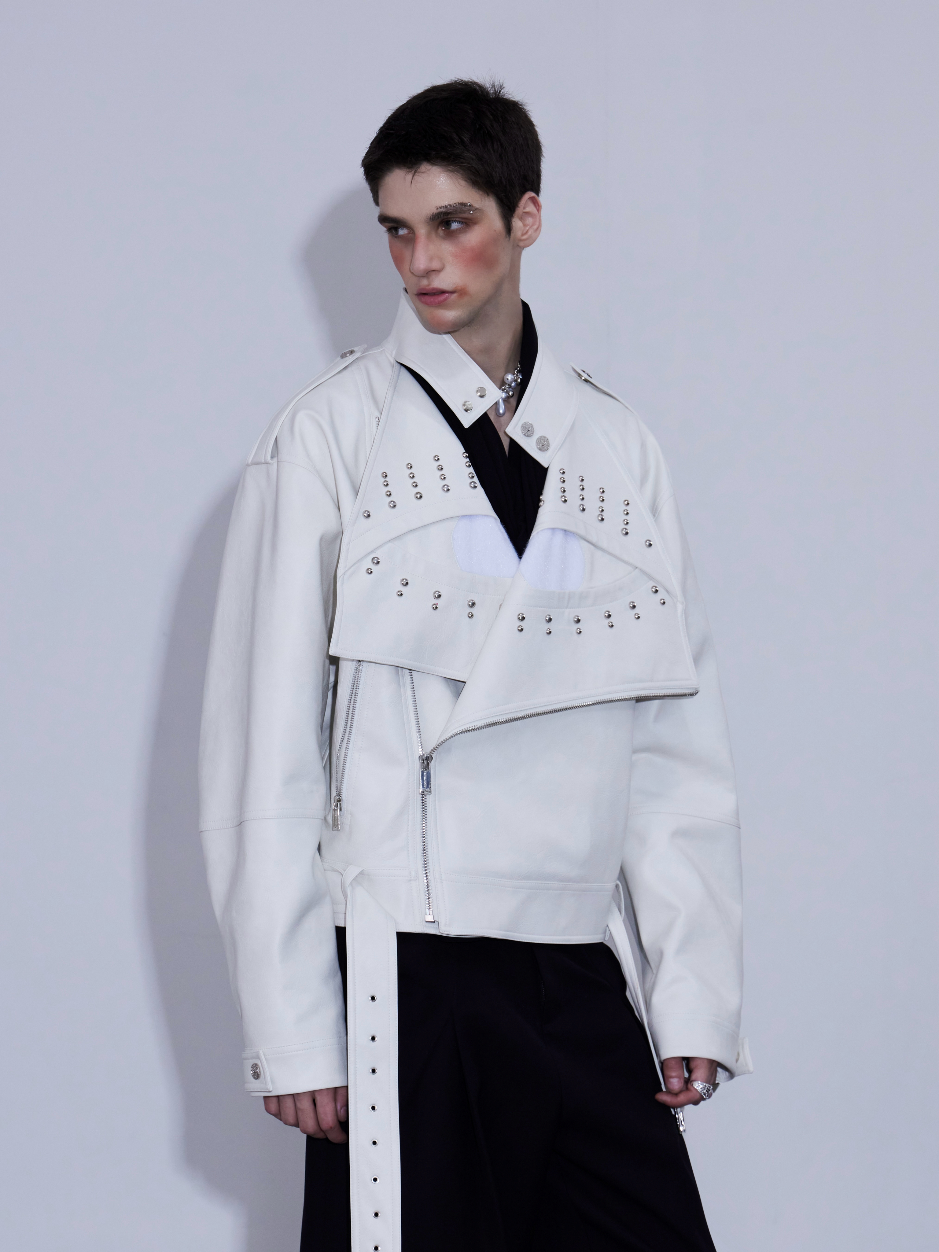 Studded Lapel Jacket