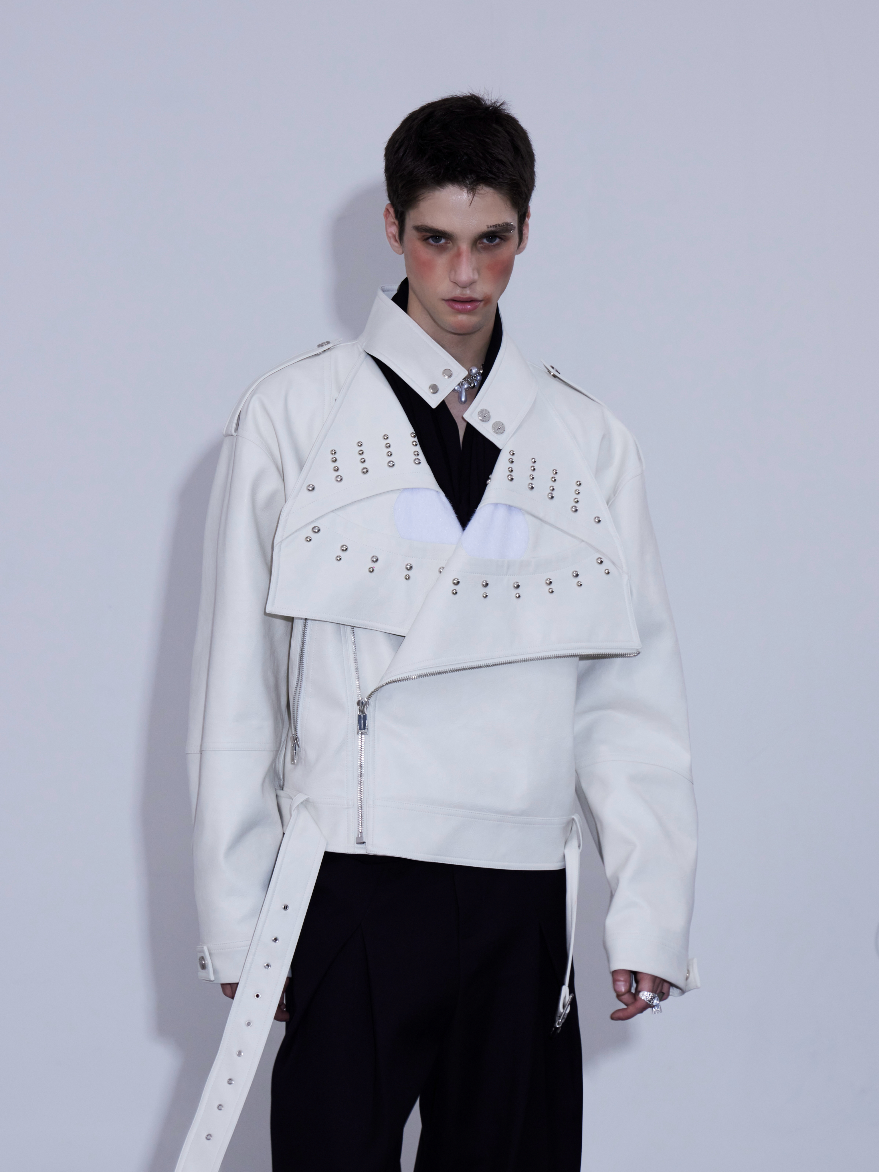 Studded Lapel Jacket