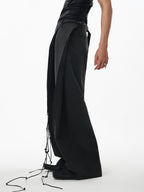 Multi-Wear Deconstructed Wide Leg Waist