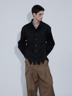 Embroidery Irregular Long Sleeve