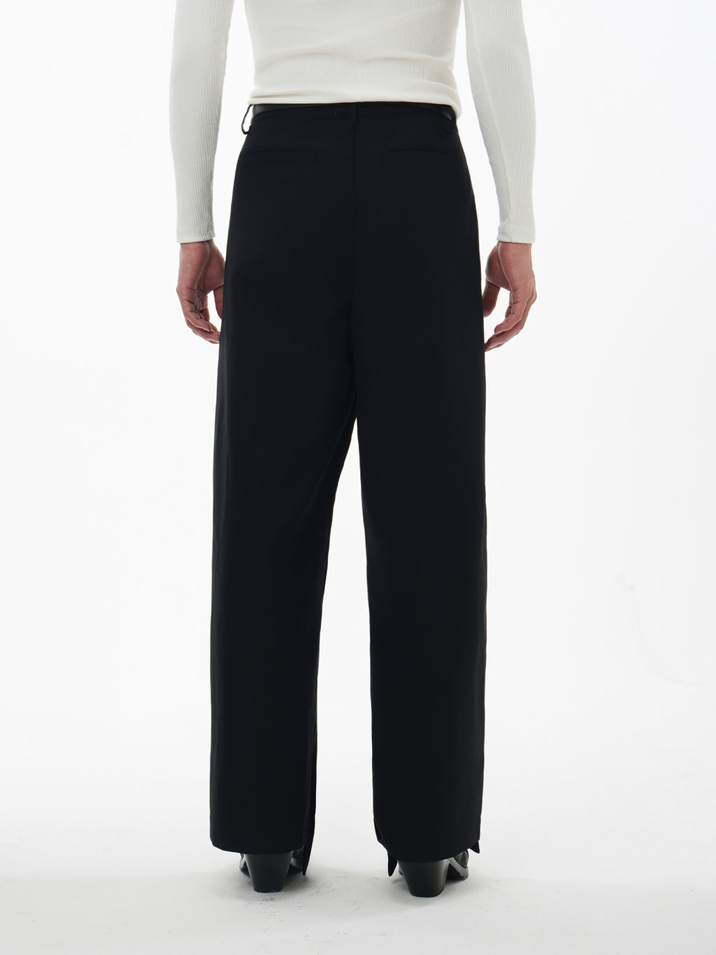 Spliced Stripe Casual Pants