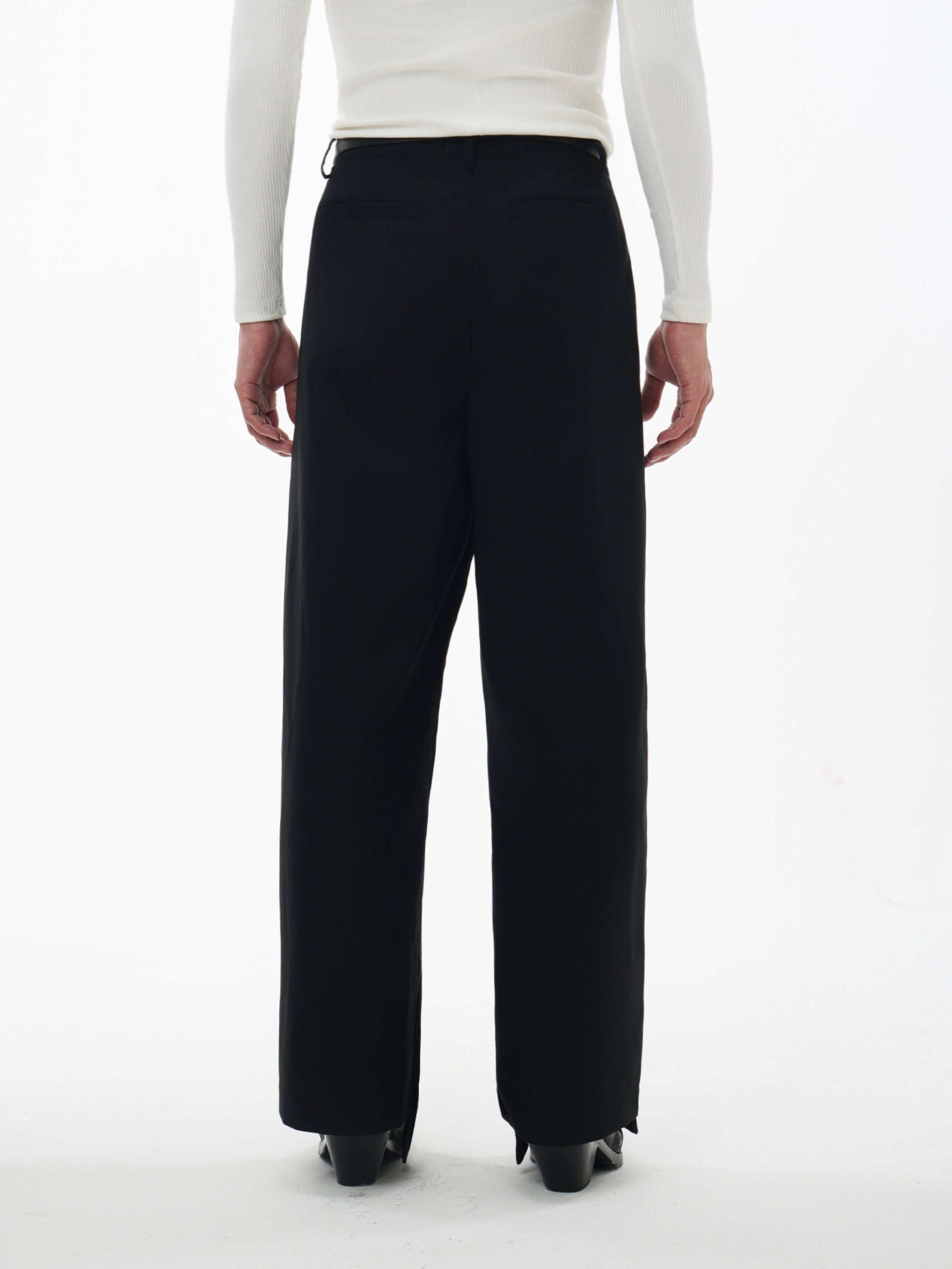Spliced Stripe Casual Pants
