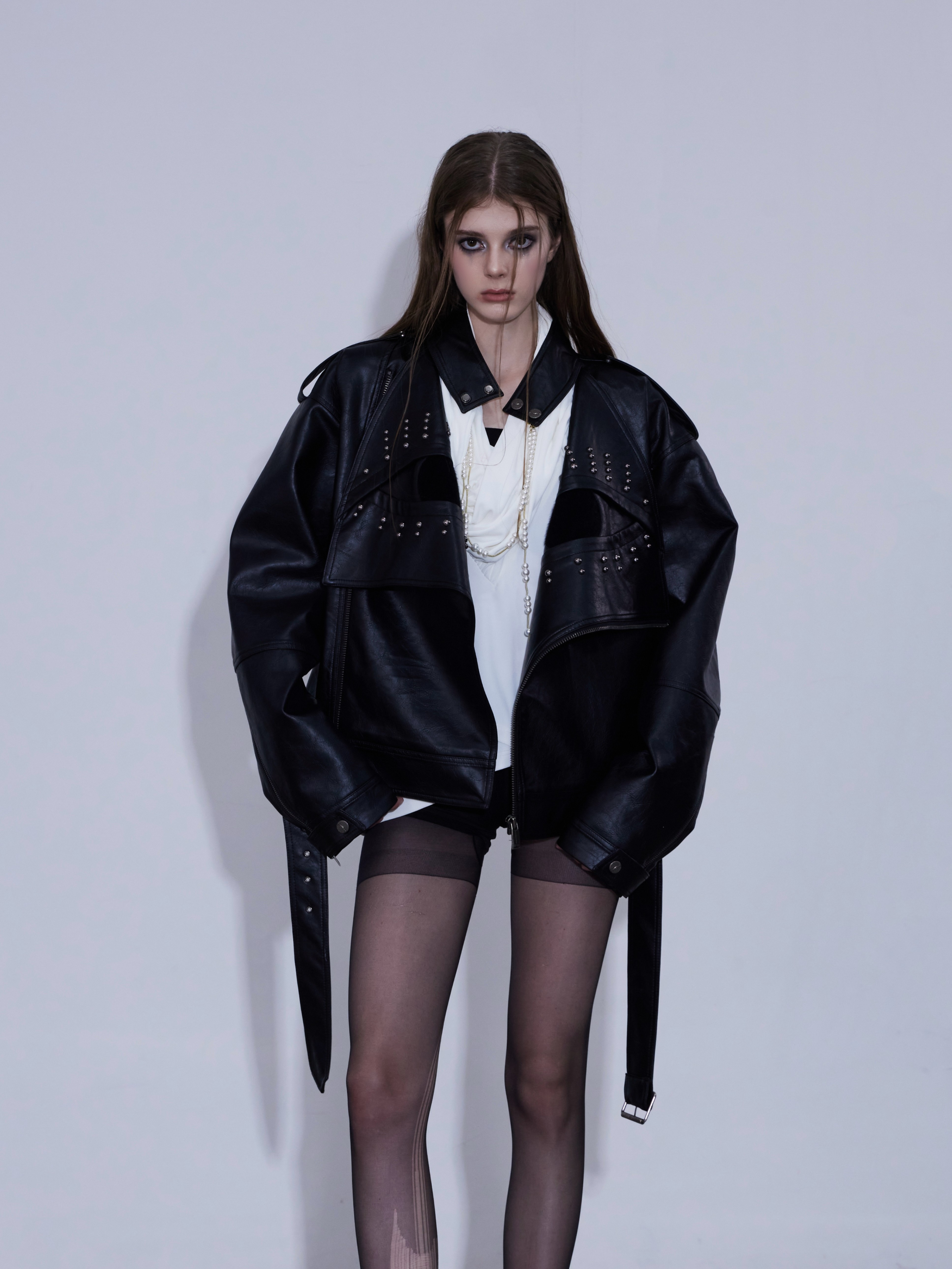 Studded Lapel Jacket