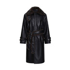 Cracked Leather Coat