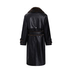 Cracked Leather Coat