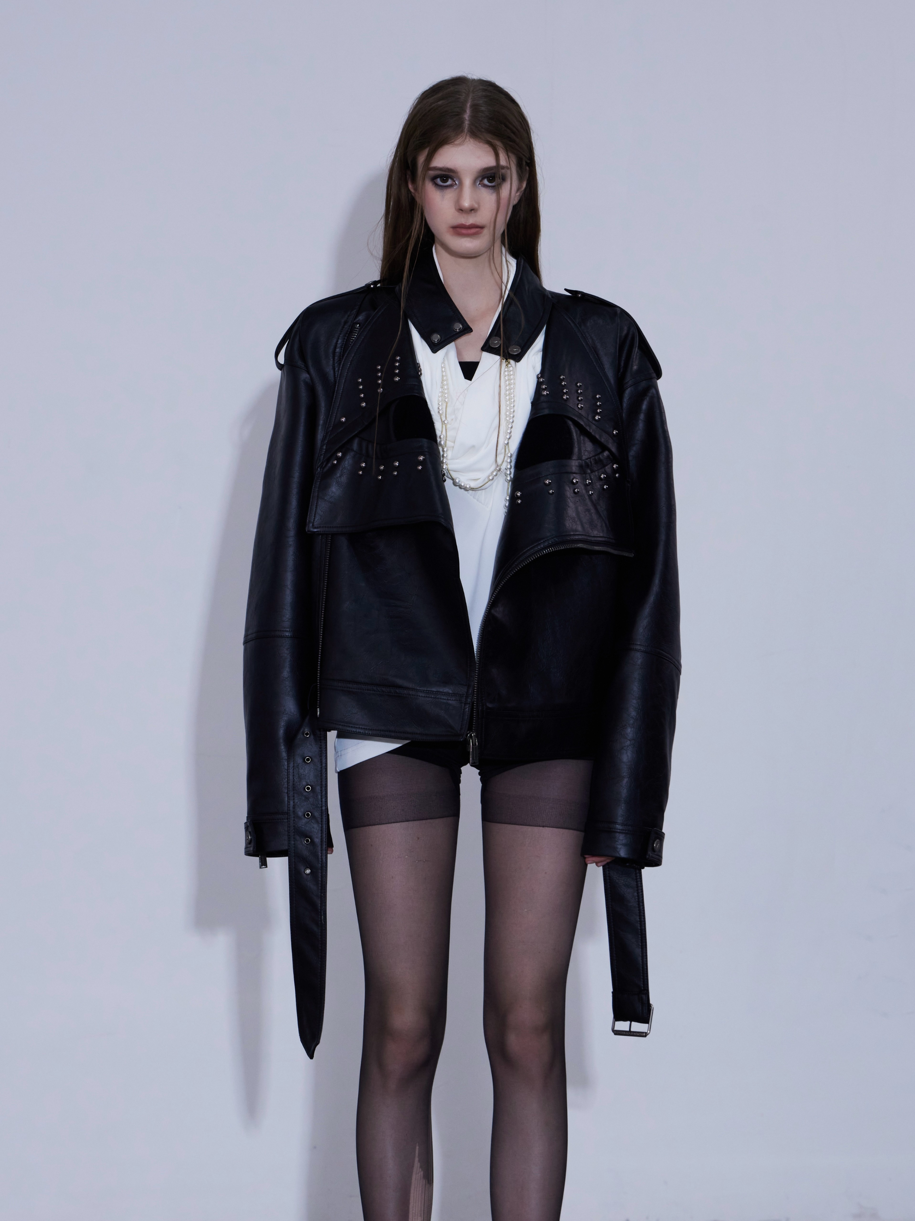 Studded Lapel Jacket