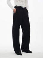 Spliced Stripe Casual Pants
