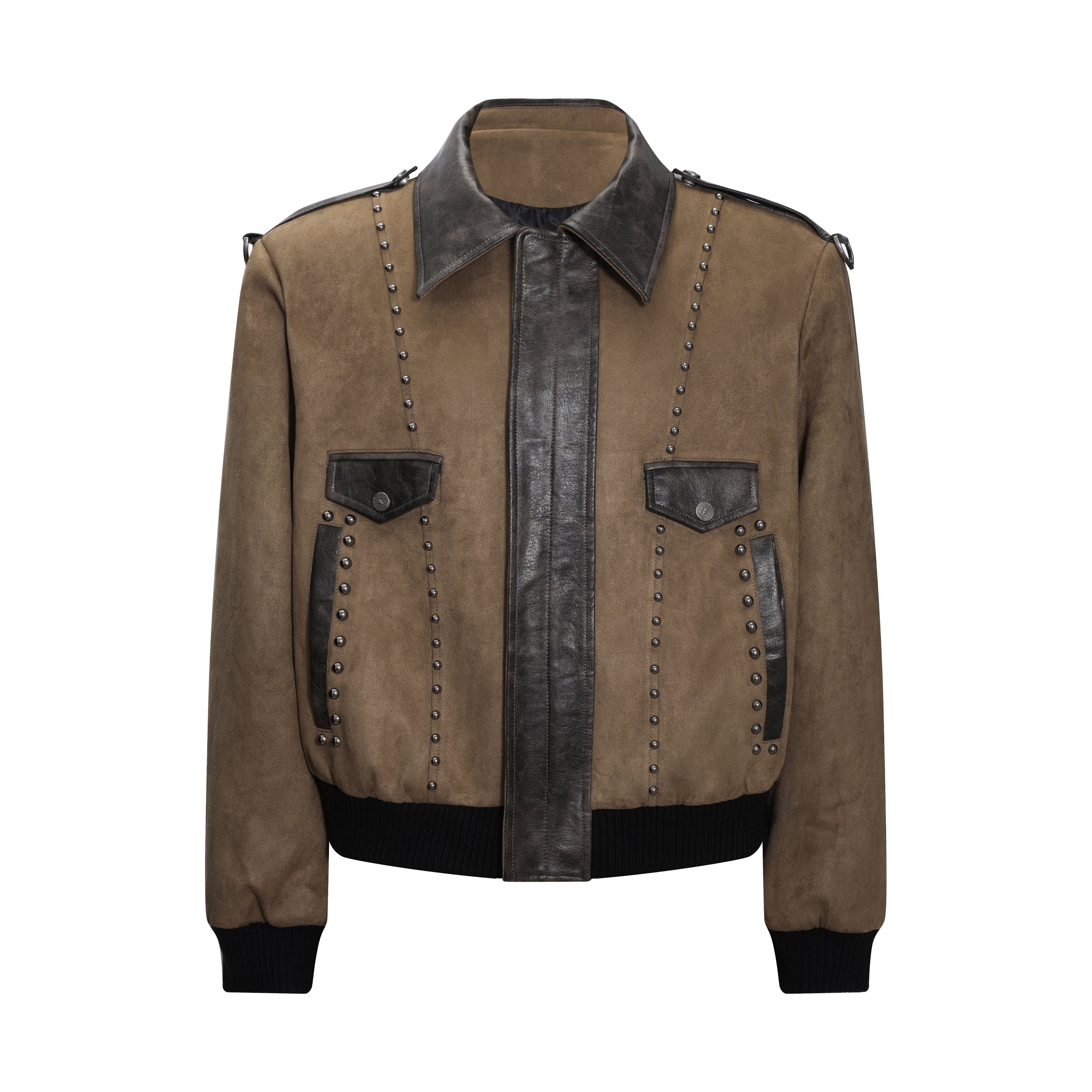 Rivets Short Wide Jacket
