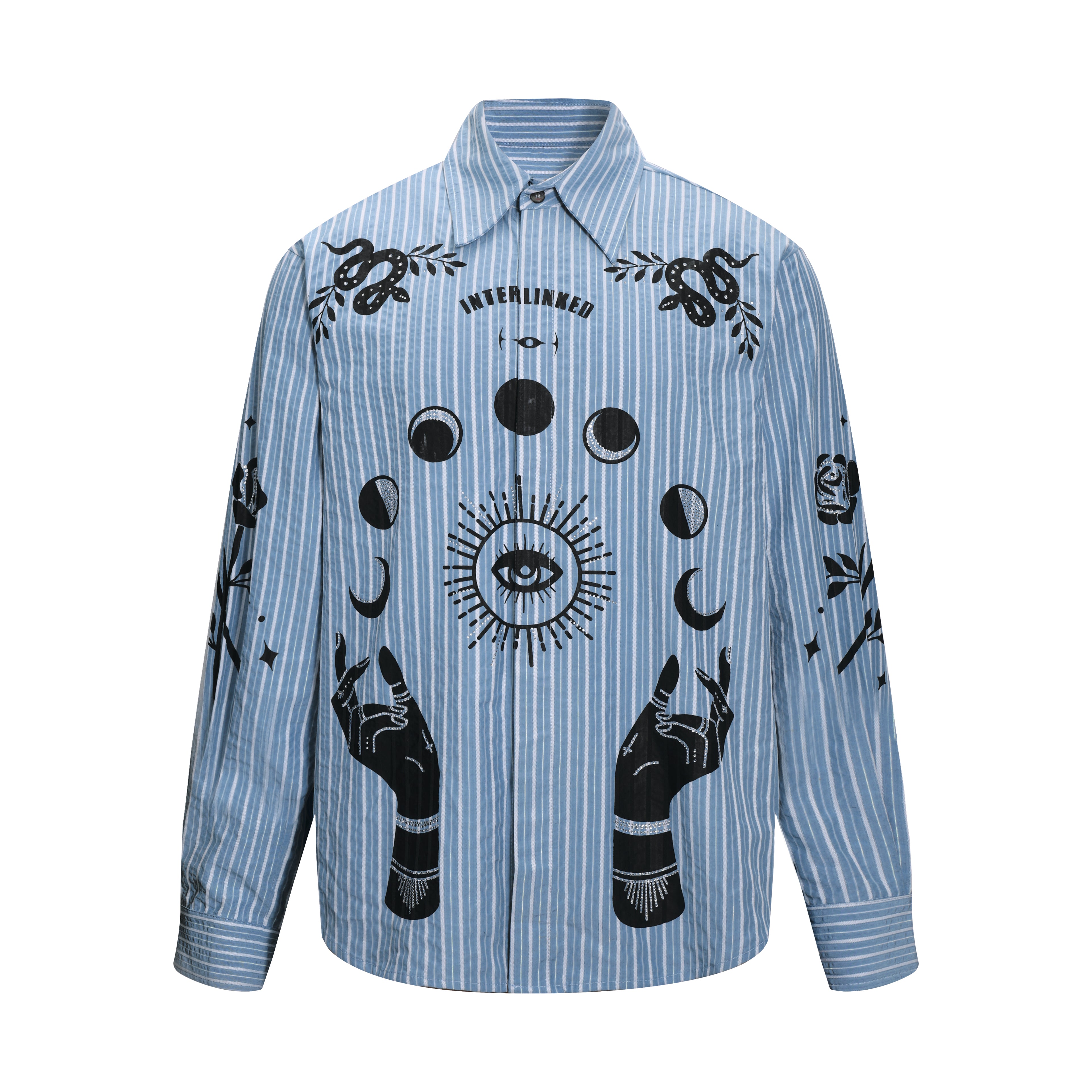 Printed Striped Shirt