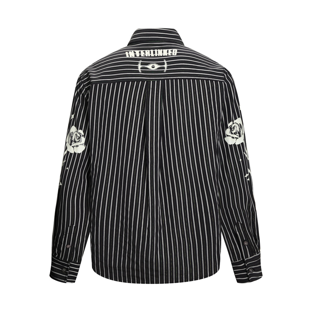 Printed Striped Shirt
