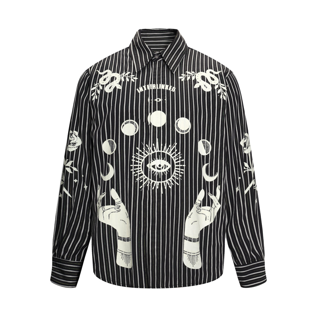 Printed Striped Shirt