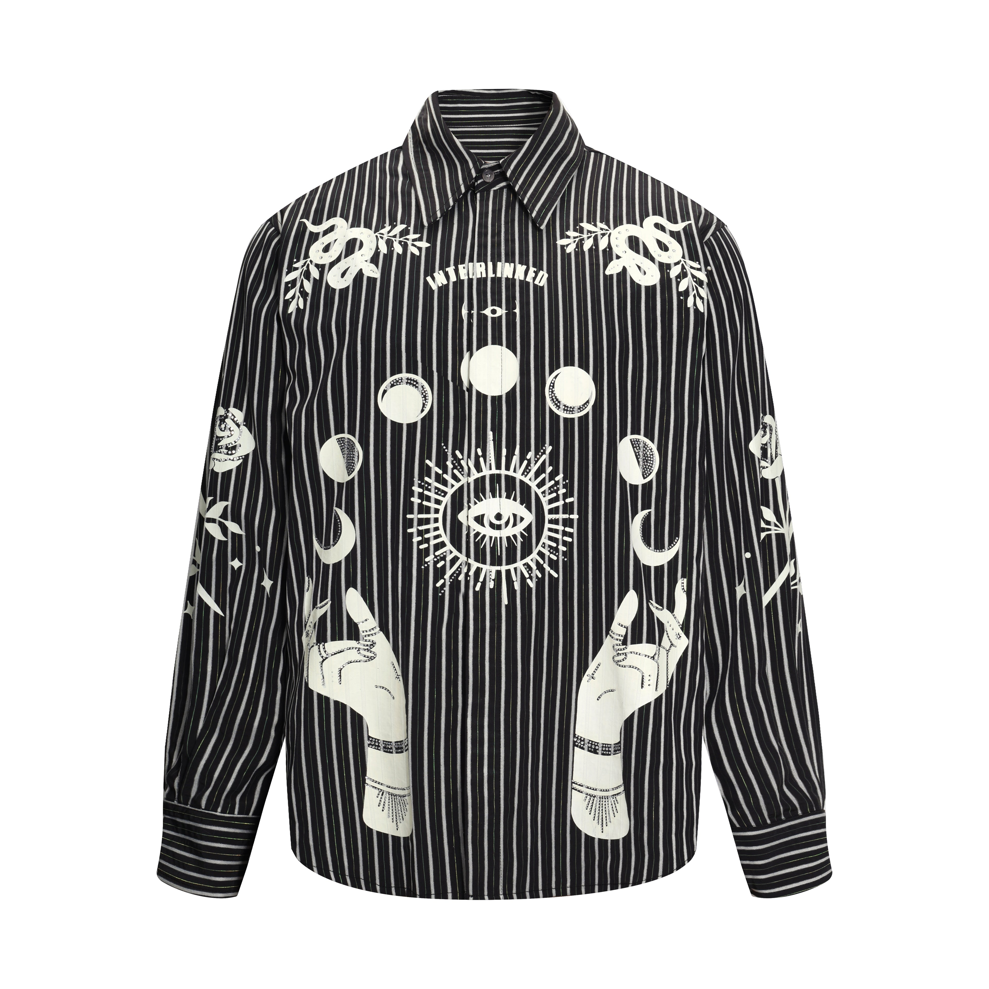 Printed Striped Shirt