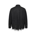 Embroidery Irregular Long Sleeve