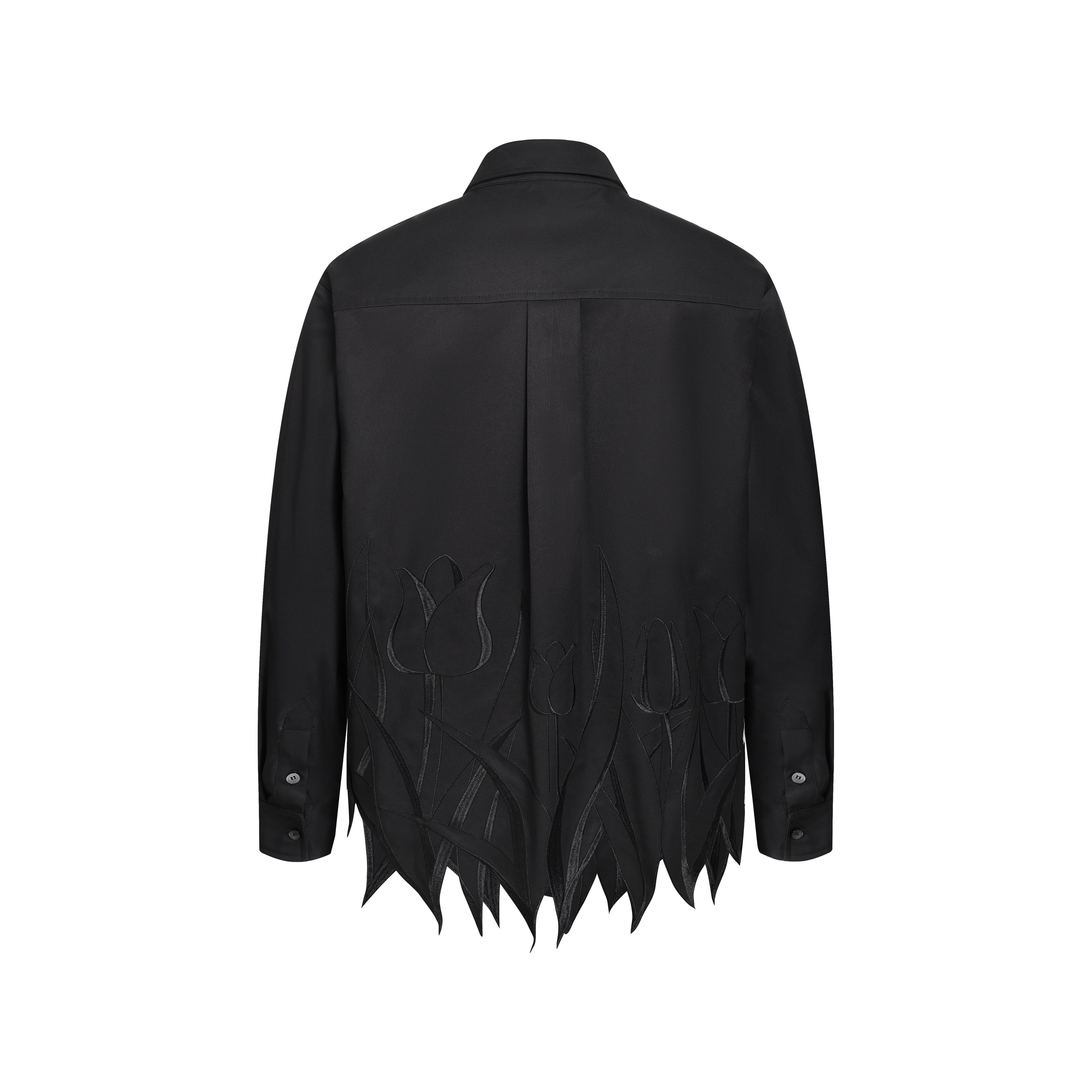 Embroidery Irregular Long Sleeve