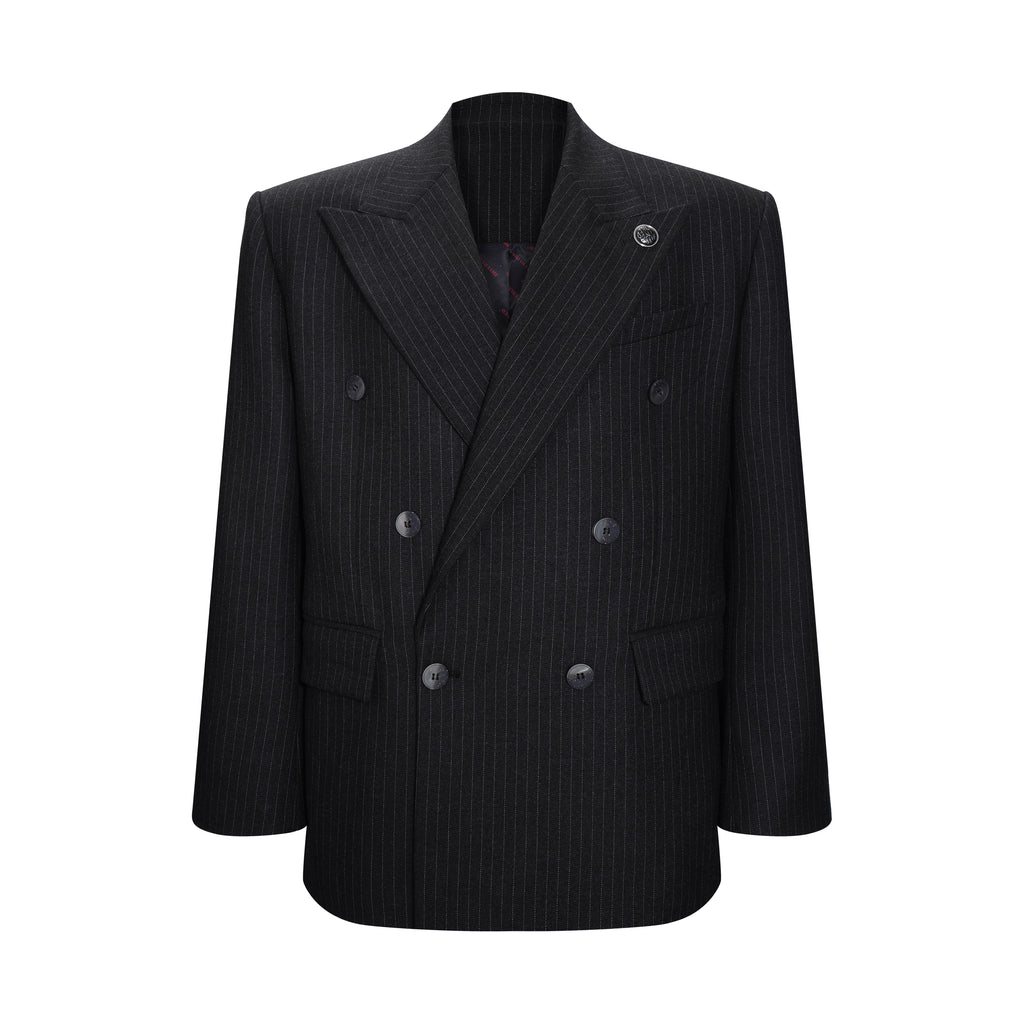 Striped Silhouette Suit