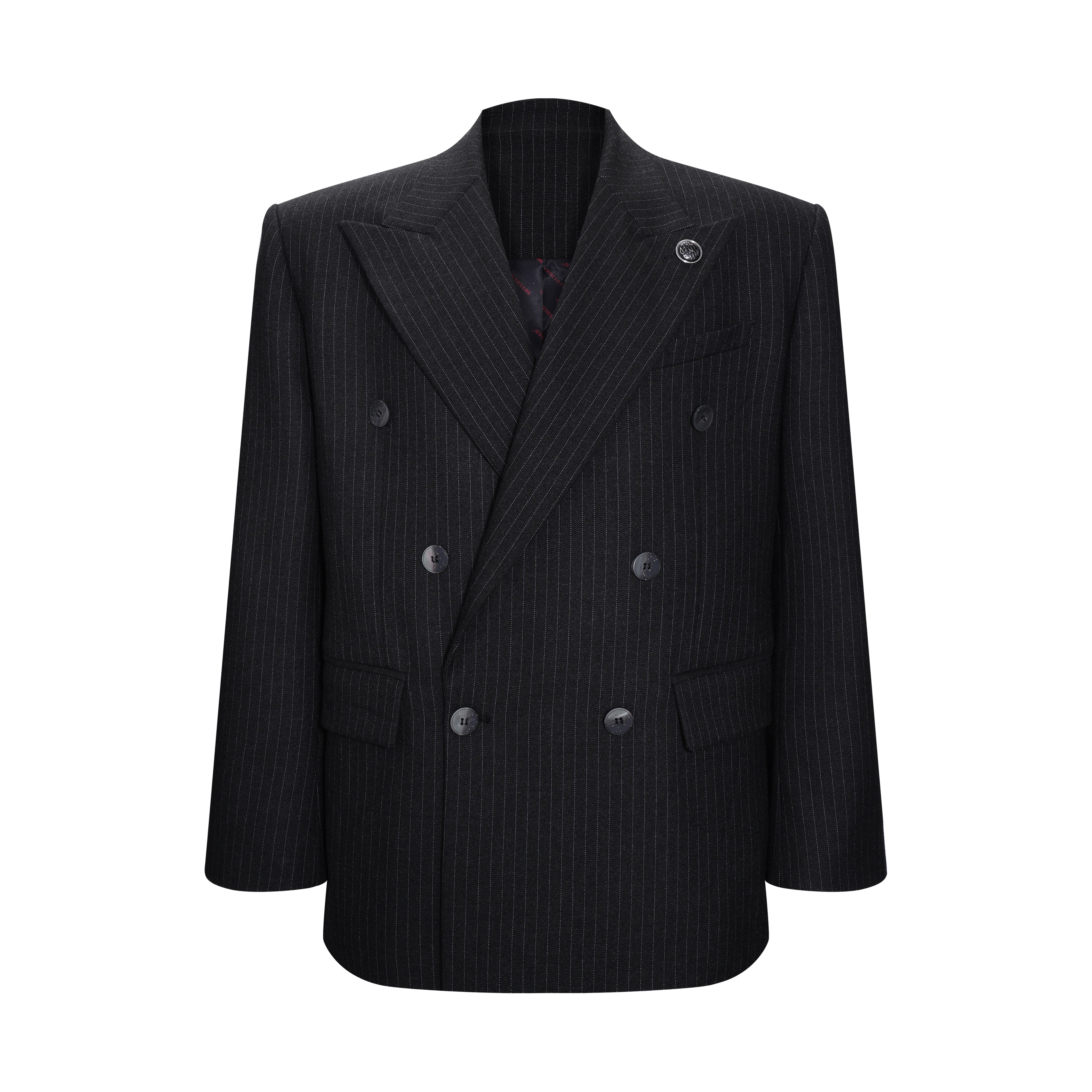 Striped Silhouette Suit