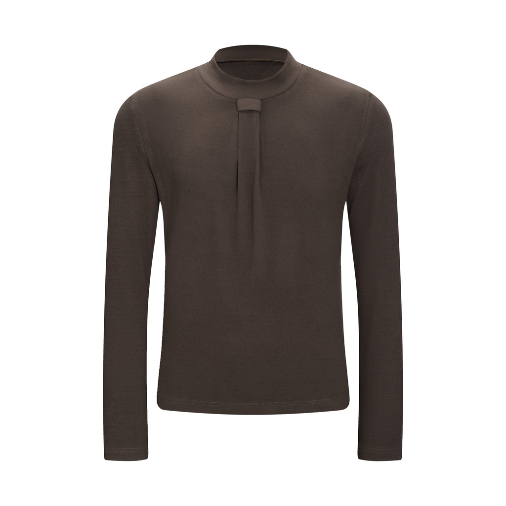 Elegant Textured Long Shirt