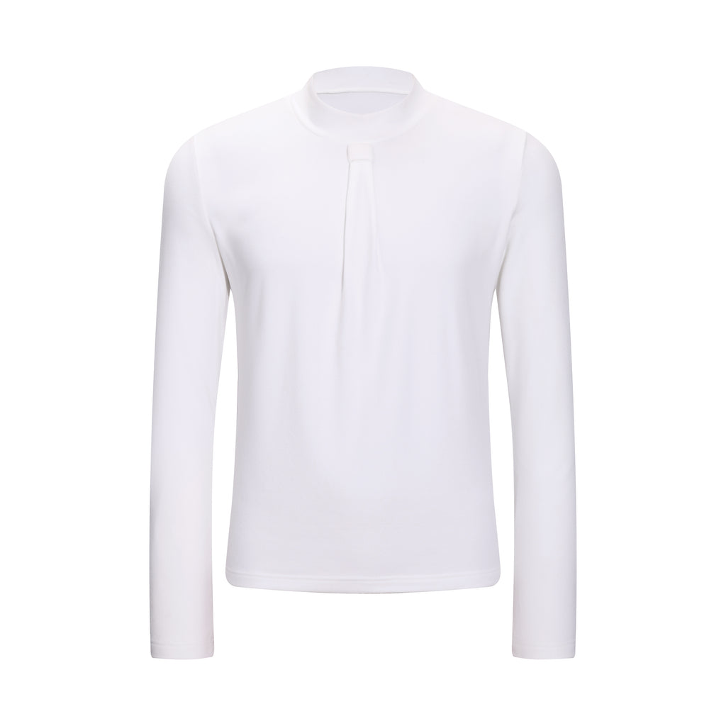 Elegant Textured Long Shirt