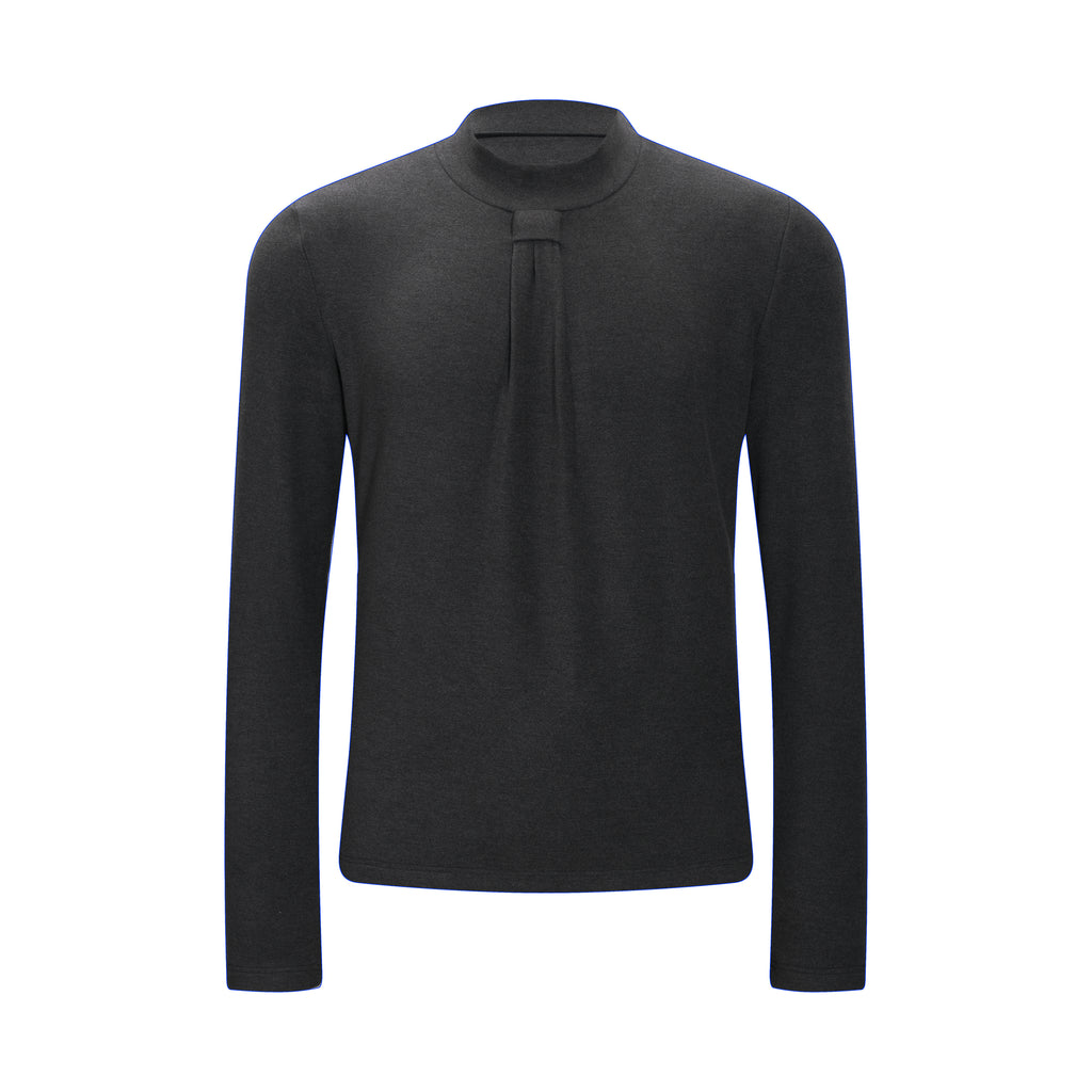 Elegant Textured Long Shirt