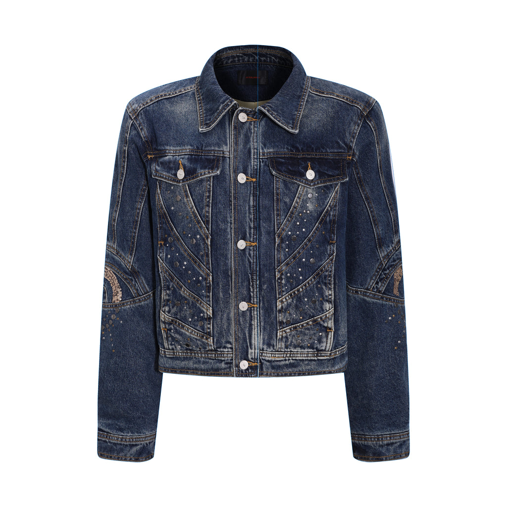 Retro Denim Suit-Jacket