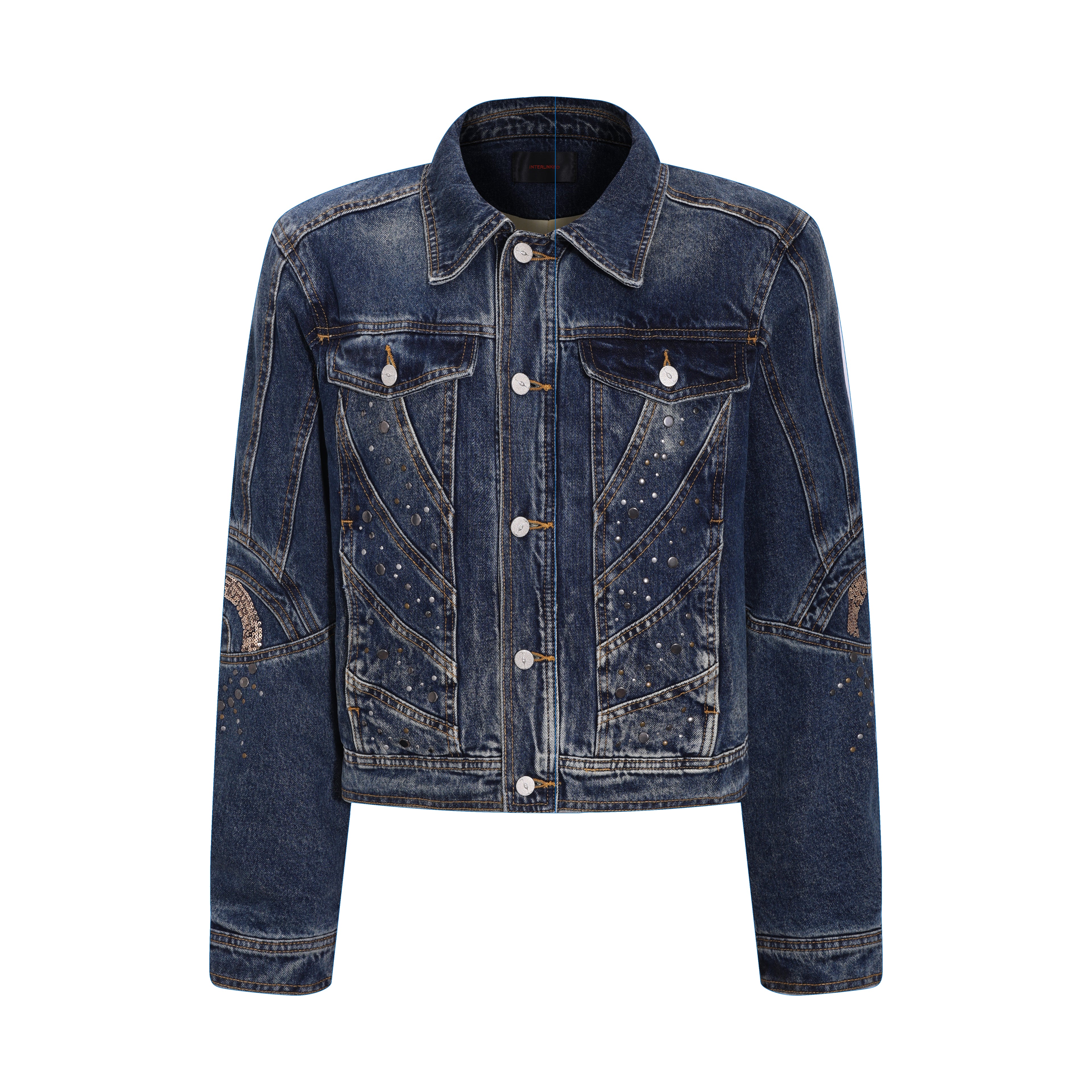 Retro Denim Suit-Jacket