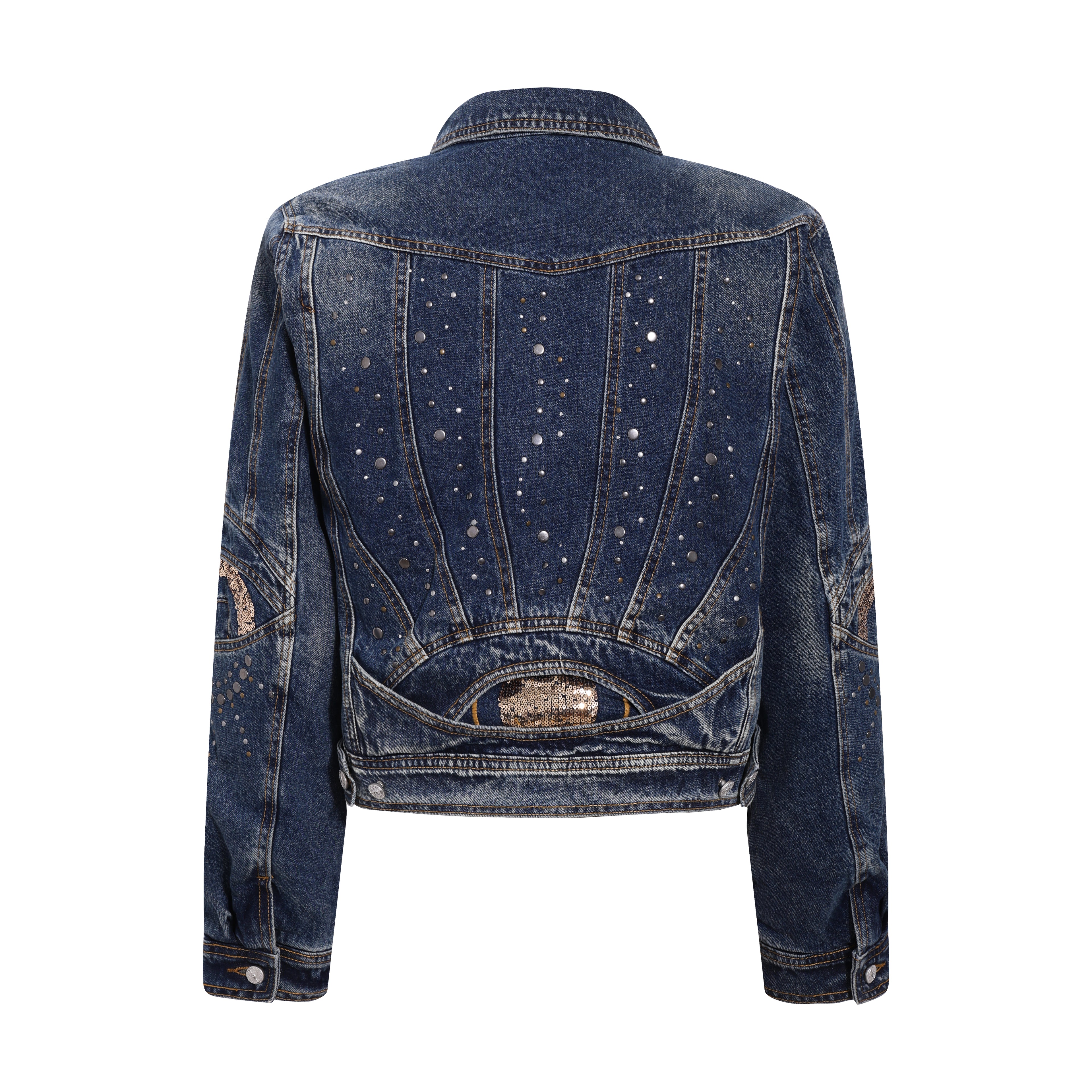 Retro Denim Suit-Jacket