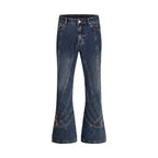 Retro Denim Suit-Jeans