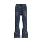 Retro Denim Suit-Jeans