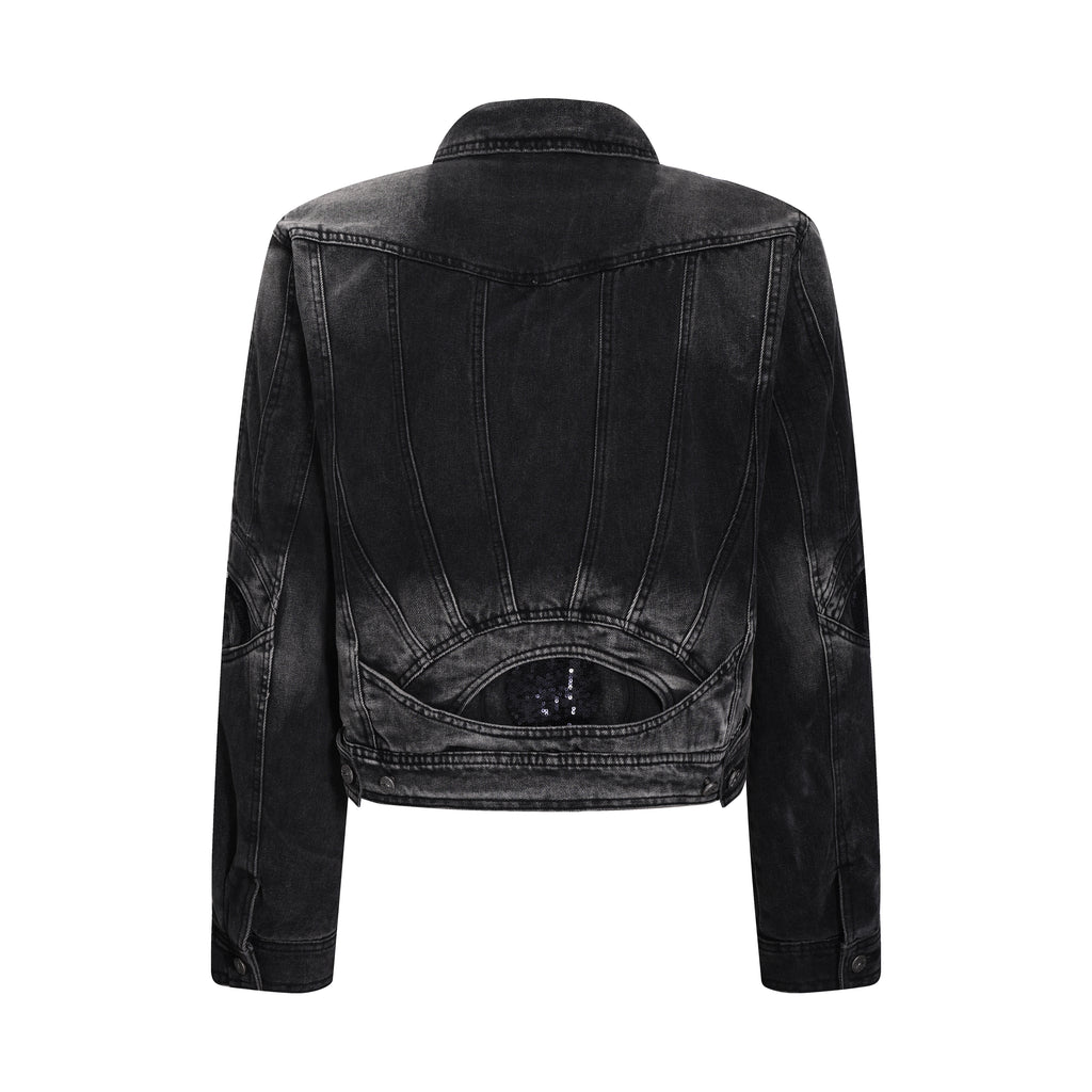 Retro Denim Suit-Jacket